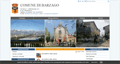 Desktop Screenshot of comune.barzago.lc.it